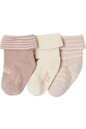 Vertbaudet Set van 2 paar sokjes "adorable" voor babymeisje