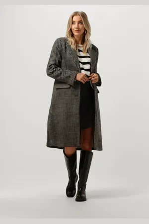 MSCH Mschgenesis Long Jacket Chk Jassen Dames - Winterjas -