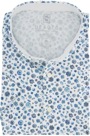DESOTO Casual overhemd korte mouw