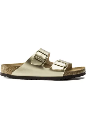 Birkenstock Arizona Dames Slippers - Dames - Goud