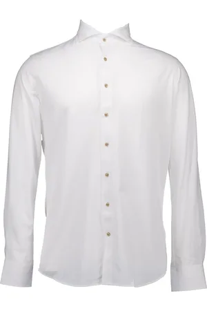 Profuomo Business hemd lange mouw Japanese knitted PPVH10053A/2