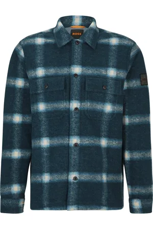 HUGO BOSS Boss Lovvo Overshirt Heren Kleding