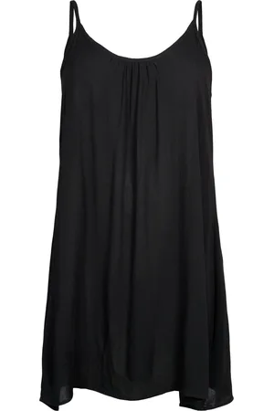 Zizzi EROSE, S/L, ABK DRESS Dames Jurk - Black