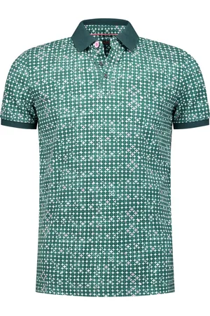 NZA NZA - Katoenen polo met grafische print