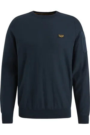 PME Legend™ R-neck American Classic Buckley Knit Truien & Vesten Heren - Sweater - Hoodie - Vest-