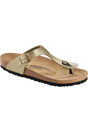 Birkenstock Dames Sandalen Gizeh BS Gold (regular) -