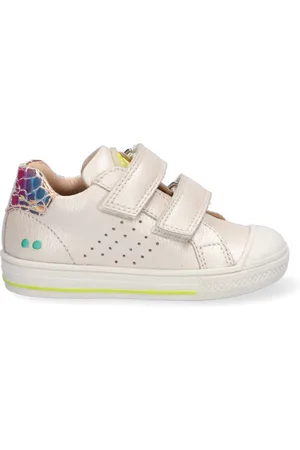 Bunnies JR 221231-596 Meisjes Lage Sneakers - - Leer - Klittenband