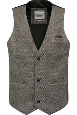 No Excess Mannen Jersey Gilet Met Stretch 48