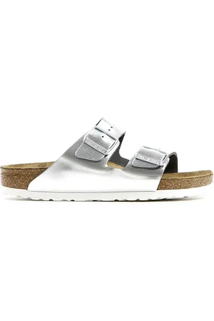 Birkenstock Arizona Grijze Pantoffel - Streetwear - Vrouwen
