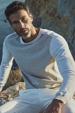 Blue Industry Pullover Sand (KBIS24-M9 - SAND)