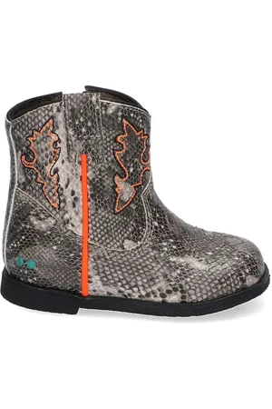 Bunnies JR 220655-703 Meisjes Cowboy Boots - - Leer - Ritssluiting