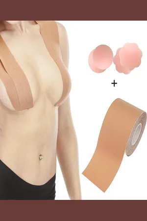 Merkloos Boob Tape - Doorzichtig - Fashion Tape - BH Tape – BH accessoire - 5 Meter - Plak BH
