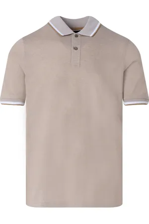 Bugatti Clothing Polo Heren Kleding Korte Mouw
