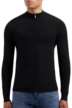 Pure Path Essential Knitwear Halfzip Sweater Truien & Vesten Heren - Sweater - Hoodie - Vest-