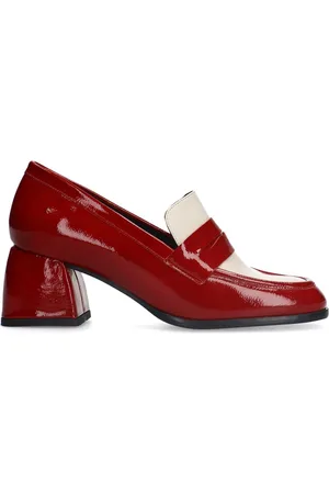 Manfield Dames - Rode lakleren pumps
