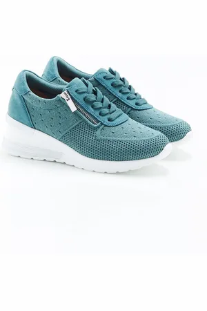 Damart Climatyl sneakers met sleehak - Dames - - 37