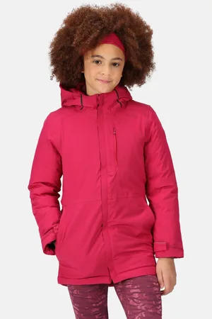 Regatta De Junior Yewbank Parka Jas - Kinderen - Waterdicht - Ademend - Donker