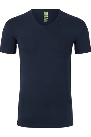 Alan Red T-shirt Baltimora bamboo (1-pack) - V-hals stretch