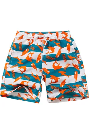 Merkloos Jongens Zwemshorts - 146-1157 ( 11 tot 12 jaar) - Sneldrogend en Comfortabel - Lichtgewicht en Ademend Polyester - Losse Pasvorm met Mesh Binnenbroek - Elastische Tailleband met Trekkoord - Zijdelingse Zakken en Achterzak met Klittenbandslu