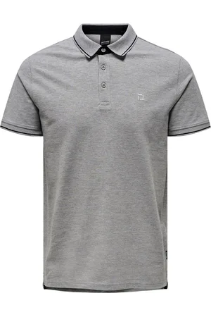 Only & Sons ONSFLETCHER LIFE SLIM SS POLO NOOS Heren Poloshirt