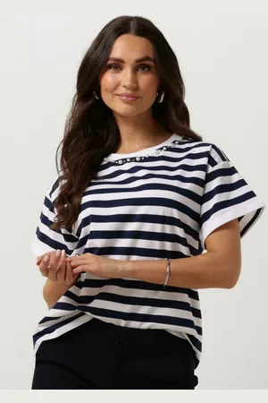 Liu Jo J.striped T-shirt Tops & T-shirts Dames - Shirt -