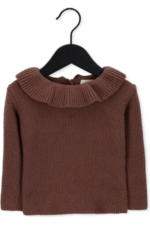 Quincy Mae Ruffle Collar Knit Sweater Truien & Vesten Unisex - Sweater - Hoodie - Vest-