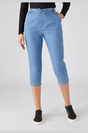 Damart Capribroek Chambray canvas puur katoen - Dames - - 40