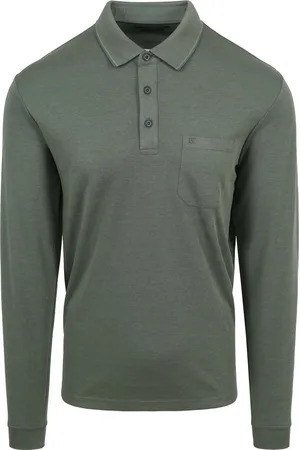 Casa Moda Long Sleeve Polo