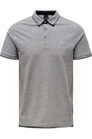 Only & Sons ONSFLETCHER LIFE SLIM SS POLO NOOS Heren Poloshirt