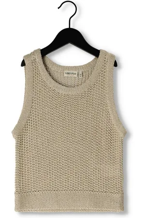 Like Flo Knitted Ajour Spencer Truien & Vesten Meisjes - Sweater - Hoodie - Vest-