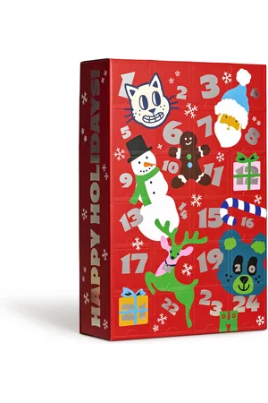 Happy Socks 24-Pack Advent Calendar Socks Gift Set mt 36-40