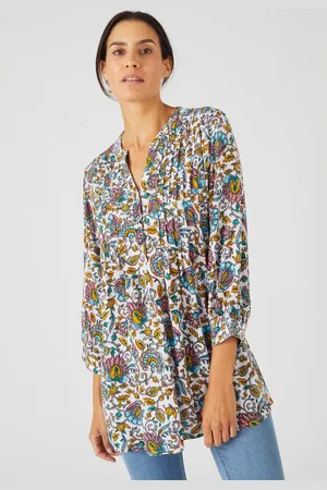 Damart Tuniek crêpe vezels pure viscose - Dames - - 42