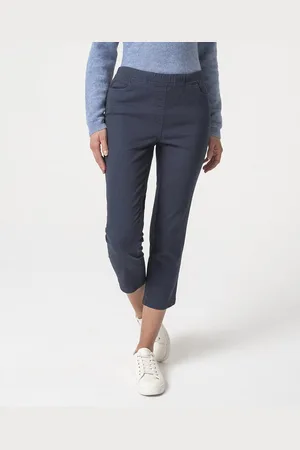 Damart Capribroek gabardine stretchkatoen - Dames - - 44