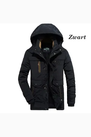 Merkloos Aventury® Herfstjas - Heren - Outdoor - Herfst - Winddicht - Gevoerd - Warm - Stijlvol - Windjack - Parka