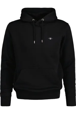 GANT Heren O-hals hoodie shield logo