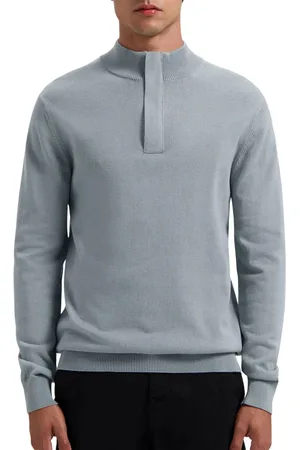 Pure Path Knitwear Hidden Halfzip Sweater Heren