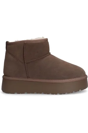 Sacha Dames - suède enkelboots met wol