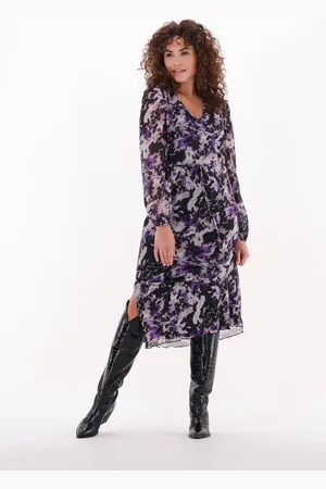 FREEBIRD Malia Ls Dress Jurken Dames - Rok - Jurk - Paars