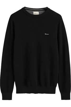 GANT Gebreide trui COTTON PIQUE C-NECK
