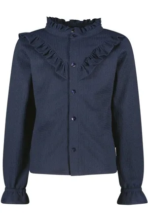 B.Nosy B.Nosy Meisjes blouse - Beau - Navy