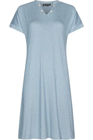 Pastunette Slaapkleed dames - met print - 15241-308-3/700 - maat 40