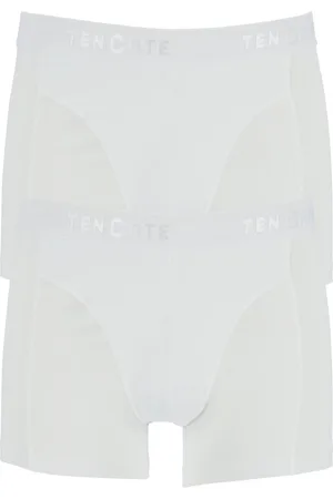 Ten Cate 2-Pack Basics Heren Shorty - 32321 - Comfortabele Heren boxershorts - Heren onderbroeken - Zwart, donkerblauw, grijs - XXL