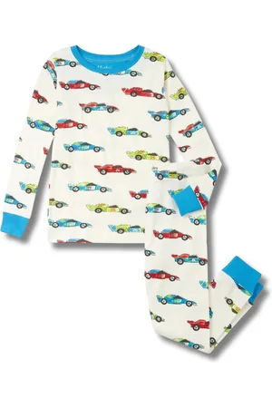 Hatley Pyjama jongen Water Colour Race Cars maat 122-128