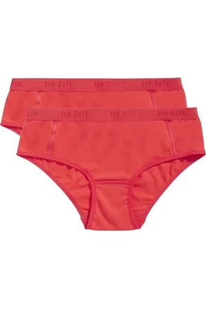 Ten Cate 2-pak meisjes Hipsters Organic 31985 - Meisjes onderbroek Biologisch katoen - 140