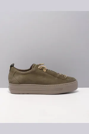 Paul Green Bekijk hier de 5017 132 ROYAL NUBUK OLIVE van | by SHUZ sneakers/lage-sneakers dames 132 ROYAL NUBUK OLIVE Nubuck 40