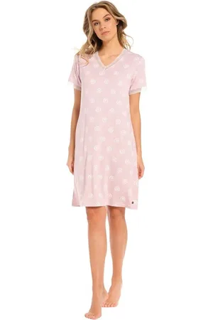 Pastunette Slaapkleed dames - met print - 15241-302-2/210 - maat 48
