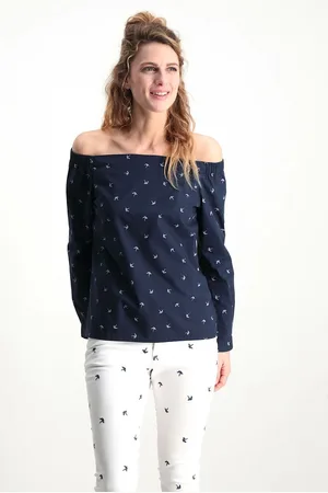 Garcia Marine bloes met print
