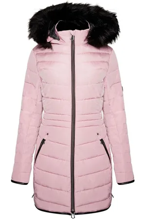 Dare 2B Dare2B Dames Striking Long Jas Powder Pink