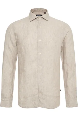 Matinique Overhemd - Modern Fit - Taupe - 46
