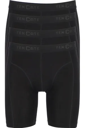 Ten Cate 4-Pack Bamboe Heren Long boxershorts - 32389 - Mannen onderbroek met lange pijpjes - Tegen schurende benen - S